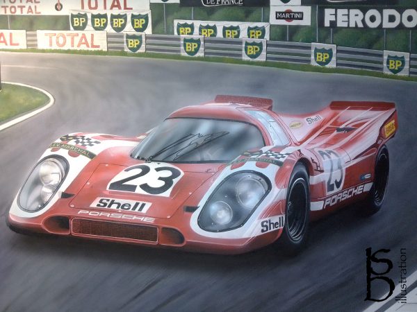 Porsche 917K Salzburg Print