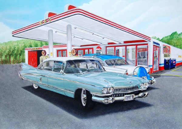 Cadillac Fleetwood Print