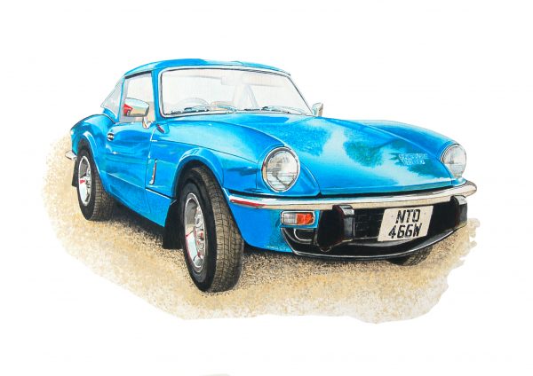 Triumph Spitfire 1500 Print
